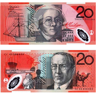 20 Dollars Australien