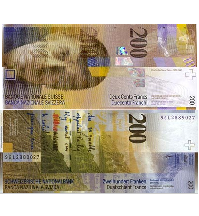 200 Franc Suisse