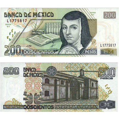 200 Pesos mexicains