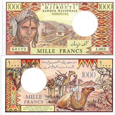 1000 Franc de Djibouti