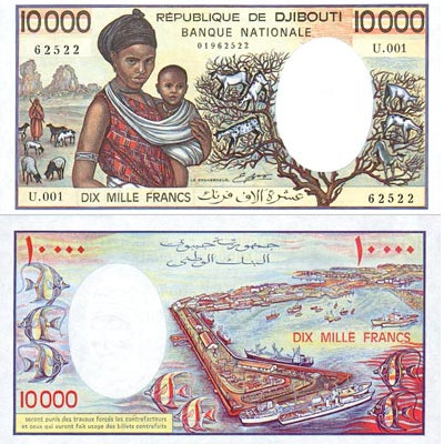 10000 Franc de Djibouti