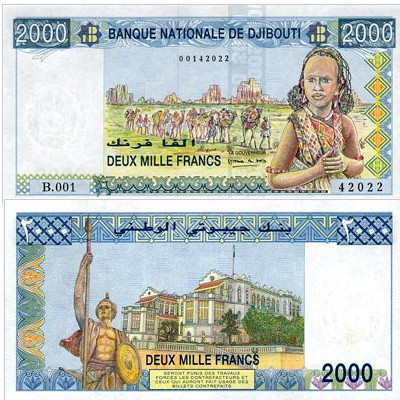 2000 Franc de Djibouti