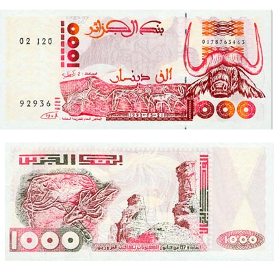 1000 Dinars algériens