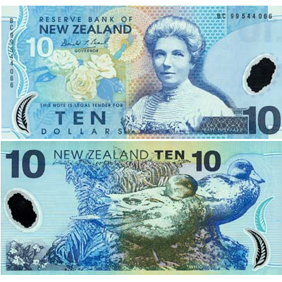 10 Dollar néo-zélandais